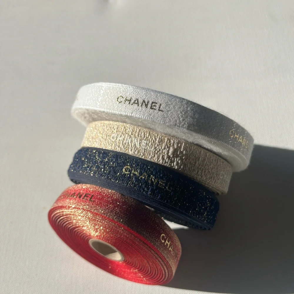 Chanel Holiday Red Ribbon Roll